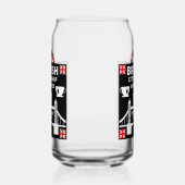 Brits staatsburgerschap geschenken blikvorm glas (Links)