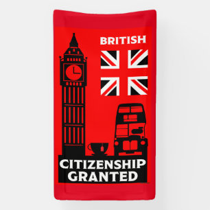 Brits staatsburgerschap geschenken spandoek