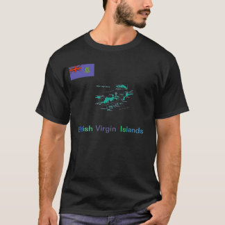 Brits T-shirt van de Maagdeneilanden