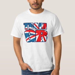 Brits team GB vakbondsaansluiting t-shirt