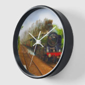 Brits treinstuurstation voor trainspotters (Hoek)