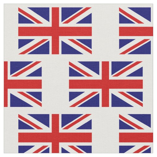 Brits Unieluchtvlag - DY-textiel Stof (Close Up)