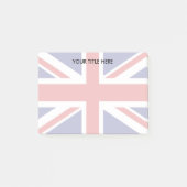 Brits Uniemodel onder vlag Personeel Post-it® Notes (Voorkant)