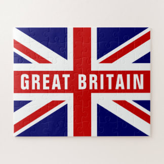 Brits Unievaartuig vlag aangepaste puzzel in cadea
