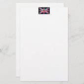 Brits Unievlag Jack Patriotic Design Briefpapier (Voorkant / Achterkant)