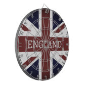  Brits Union Jack vlag aangepaste dartboard Dartbord (Voorkant Links)