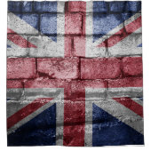 Brits vlag douchegordijn (Voorkant)