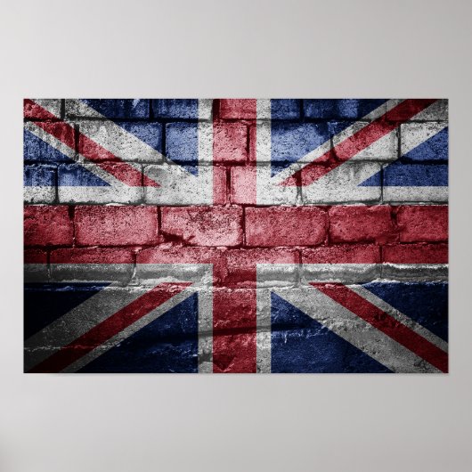 Brits vlag poster (Voorkant)