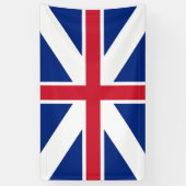 Brits vlaggen (1707-1800) Banner (Verticaal)