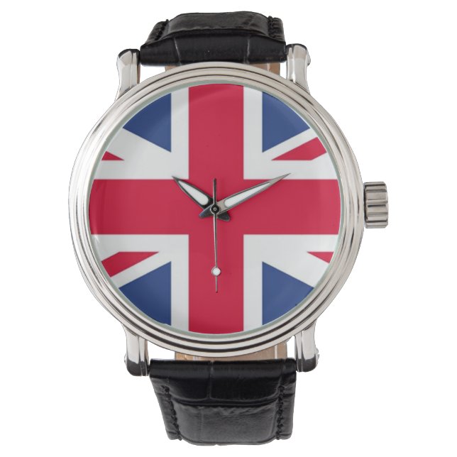 Brits vlaggen kijken horloge (Voorkant)