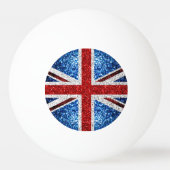 Brits vlaggen rode blauwe witte muggen pingpongballen (Achterkant)