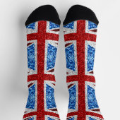 Brits vlaggen rode blauwe witte muggen sokken (Top)