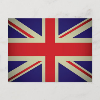 Brits vlaggenontwerp briefkaart