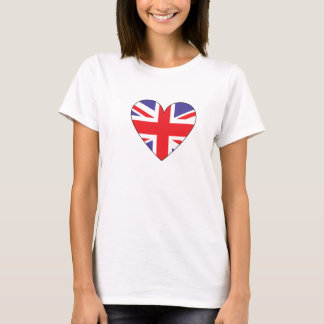 Brits vlaghart t-shirt