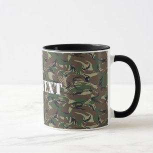 Britse 95 Forest Green Camouflage Mok