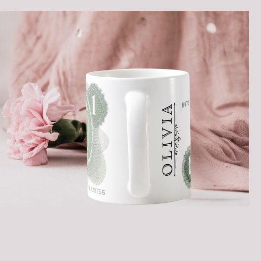 Britse bankbiljet Mok - 1970 One Pound Note op Mok