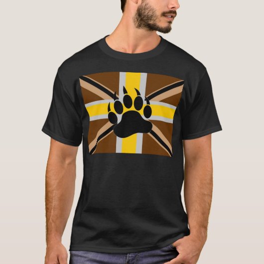 Britse Beer Pride Flag T-shirt (Voorkant)