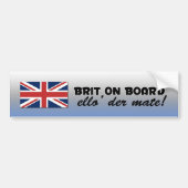 Britse bumpersticker (Voorkant)