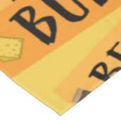Britse Cheddar Cheese and Pickle-liefhebbers Tafelkleed (Gekanteld)