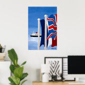 Britse Cruise Reisposter Poster (Thuiskantoor)