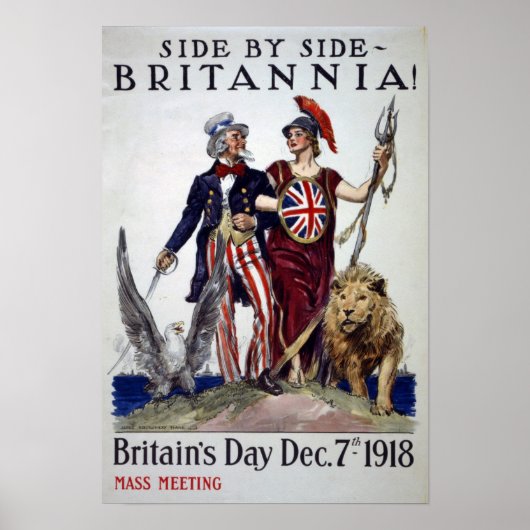 Britse Dag  Poster (Voorkant)