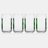 Britse dag van de strijdkrachten blikvorm glas (Links)