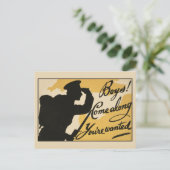 Britse Eerste Wereldoorlog Briefkaart (Staand voorkant)