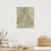 Britse eilanden 11 poster (Keuken)