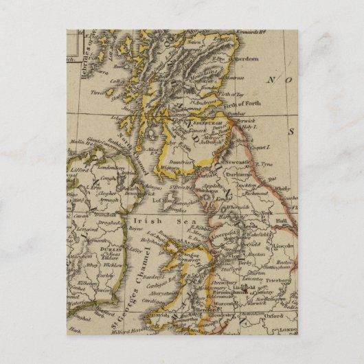 Britse eilanden 3 briefkaart (Voorkant)