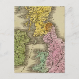 Britse eilanden 3 briefkaart