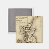 Britse eilanden magneet (Voorkant / Achterkant)