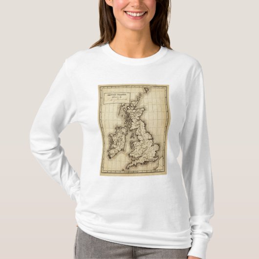 Britse eilanden t-shirt (Voorkant)