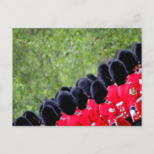 Britse garde in Londen Briefkaart