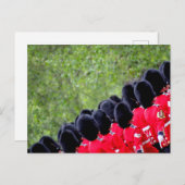 Britse garde in Londen Briefkaart (Voorkant / Achterkant)