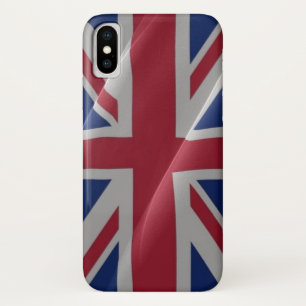 Britse golfvlag - iPhone x hoesje