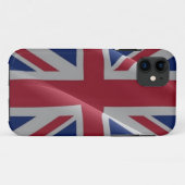 Britse golfvlag - Case-Mate iPhone case (Achterkant (horizontaal))