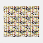 Britse koekjes Shortbrood Rich Tea Digestives Fleece Deken (Voorkant (Horizontaal))