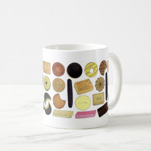 Britse koekjes Shortbrood Rich Tea Digestives Koffiemok