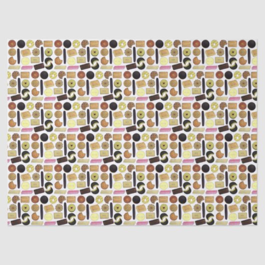 Britse koekjes Shortbrood Rich Tea Digestives Tissuepapier (Voorkant)