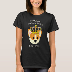 Britse koningin-monarchy Platinum Jubilee Union Ja T-shirt