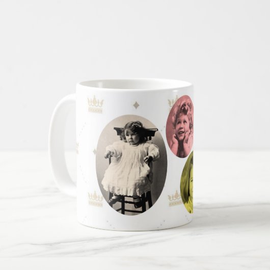 Britse koninklijke meisjes koffiemok (Voorkant links)
