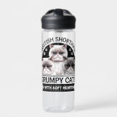Britse Korthaar Grumpy Cats Waterfles (Voorkant)