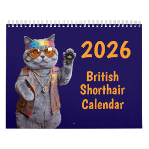 Britse Korthaar Kalender