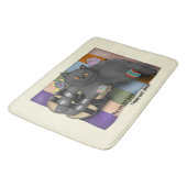 Britse korthaar sandalen grappig Schattige Badmat (Gekanteld)