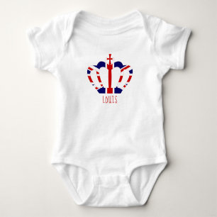 Britse kroon Gepersonaliseerd Romper