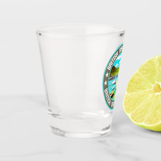 Britse Maagdeneilanden Shot Glas (Links)