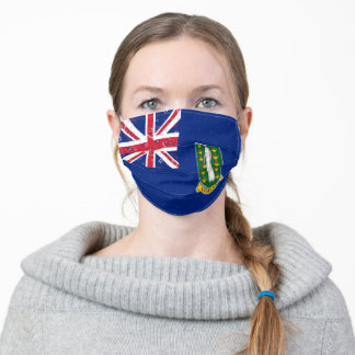 Britse Maagdeneilanden Stoffen Mondmasker