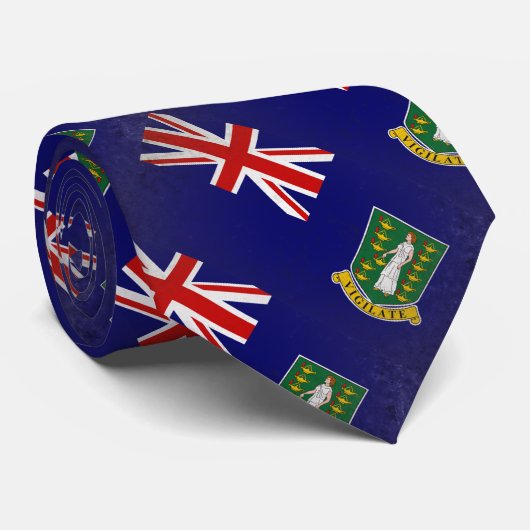 Britse Maagdeneilanden Stropdas (Opgerold)