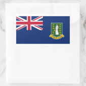 Britse Maagdeneilanden Vlag Sticker BVI (Tas)