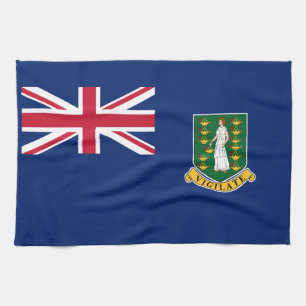 Britse Maagdeneilanden Vlag Theedoek